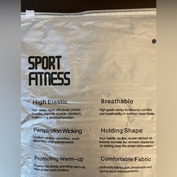 White  ENERGY workout Tank top NEW - Picture 6 of 7